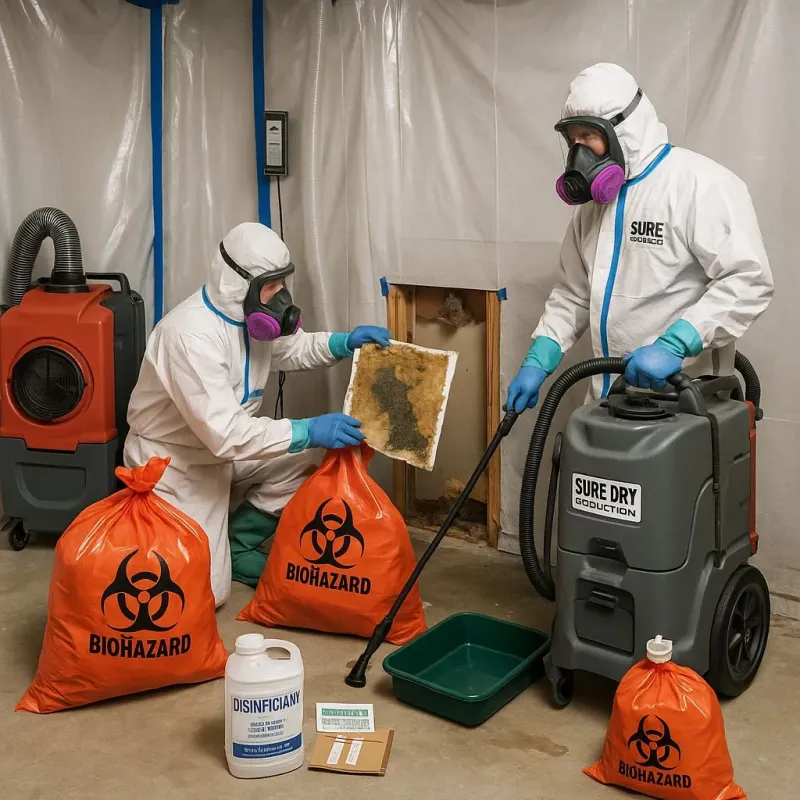 Contaminated Water Handling Protocols process in Vergennes, VT