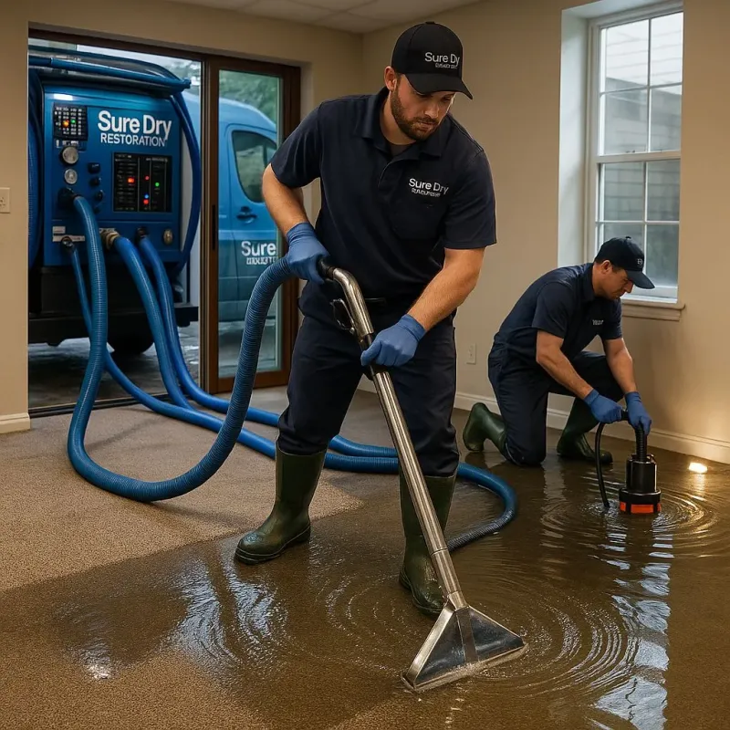 Water Extraction and Removal process in Vergennes, VT